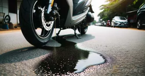 Fuite de liquide de frein sur Yamaha xmax