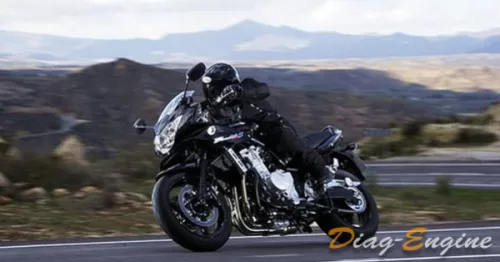 Plus de frein arrière Suzuki Bandit 1250s