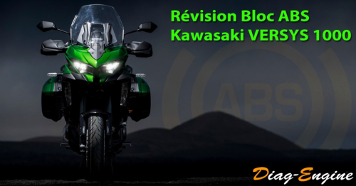 Remise en état bloc ABS Kawasaki VERSYS 1000