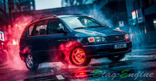 Réparation ABS Toyota Picnic : défaut moteur de pompe et problèmes de freinage 
