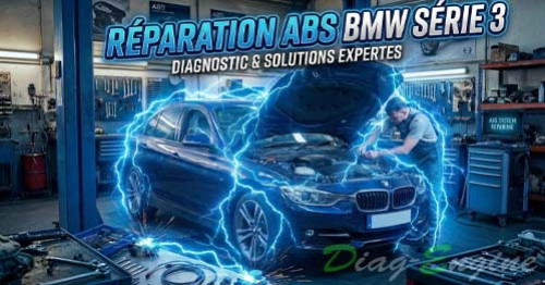 Réparation bloc ABS BMW Série 3 : voyant allumé et roue bloquée
