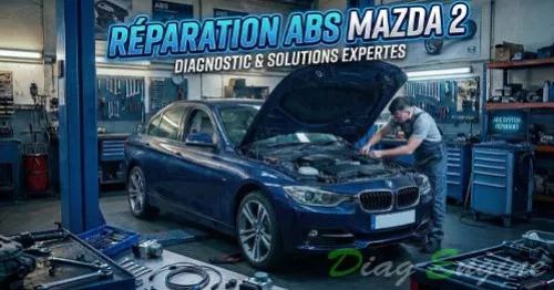 Réparation bloc ABS BMW Série 3 : voyant allumé et roue bloquée
