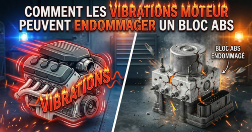 Comment les vibrations moteur peuvent endommager un bloc ABS 