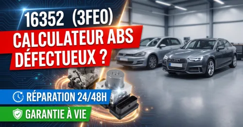 16352 (3FE0) calculateur défectueux