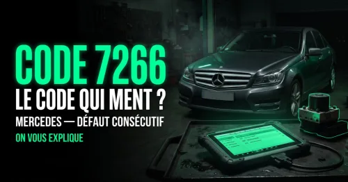 Défaut ABS 7266 Mercedes